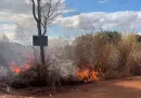 Gestão Ricardo Galvão e Bombeiros empenhados no combate as queimadas em Aragarças (VEJA VÍDEO)