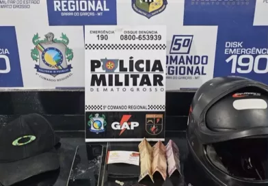 EM AÇÃO RÁPIDA POLÍCIA MILITAR PRENDE SUSPEITO DE EXTORSÃO E AMEAÇAS A COMERCIANTES. (VEJA VÍDEO)