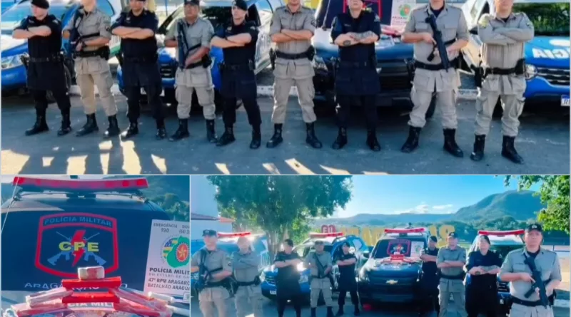 Em ação conjunta Polícia fecha ponto de drogas e prende traficante em Aragarças (VEJA VÍDEO)