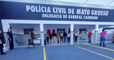 Delegacia da Polícia Civil é entregue totalmente revitalizada em General Carneiro. (VEJA VÍDEOS)