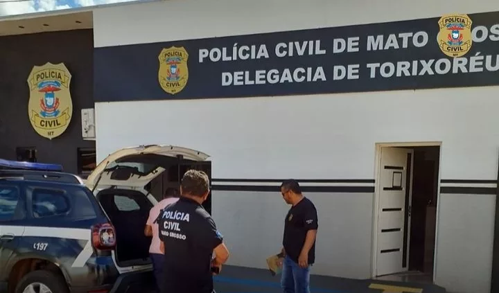 Padrasto condenado pela Justiça é preso pela Polícia Civil em Torixoréu 